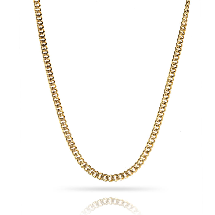 18K Yellow Gold Cuban-Link 32in Chain