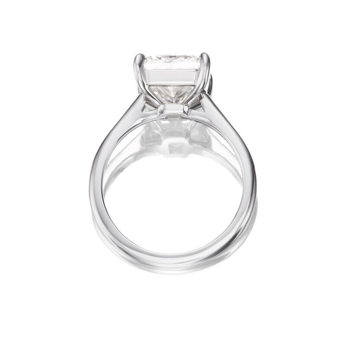 Radiant Cut Solitaire Diamond Engagement Ring