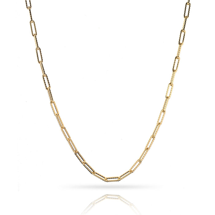 OB53: 18K Yellow Gold Chain